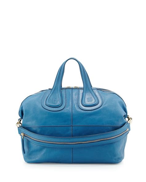 givenchy nightingale leather satchel|Givenchy Givenchy Sugar Nightingale Satchel In Sky Blue .